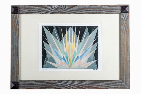 Giacomo Balla - Iridescent interpenetrations, 1912