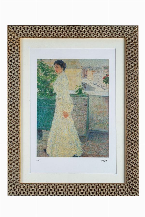Giacomo Balla - Outdoor portrait, 1903