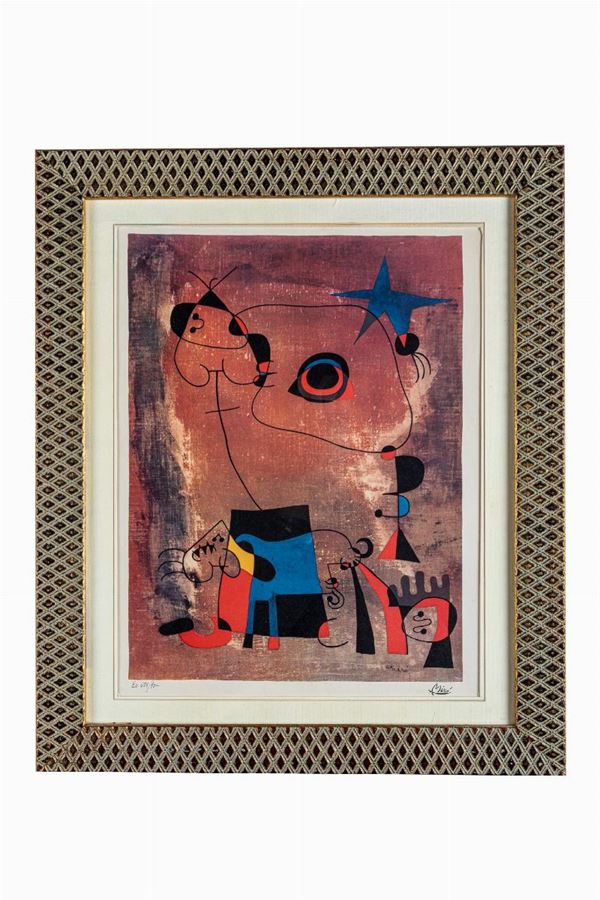 Juan Mir&#242; I Ferr&#224; - Painting, 1949