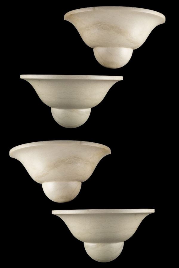 Lot of 4 wall lights