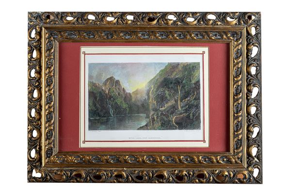 Jasper Francis Cropsey - Echo Lake, New Hampshire