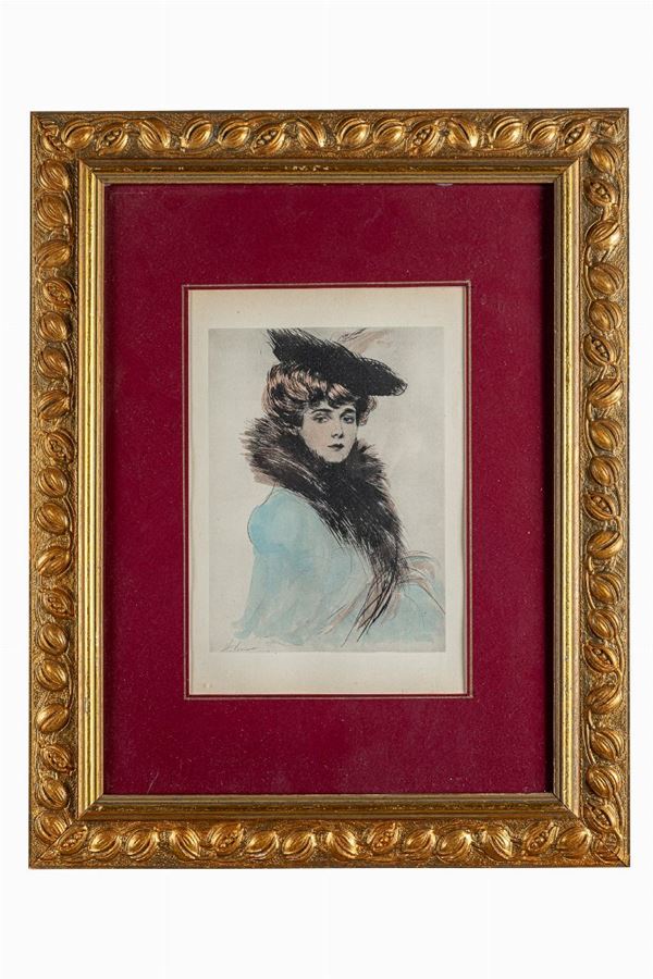 Paul C&#233;sar  Helleu - Madame Ch&#233;ruit