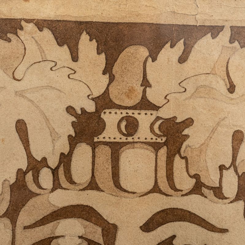 Artista degli Inizi del XX Secolo - Testa Decorativa Bacchica