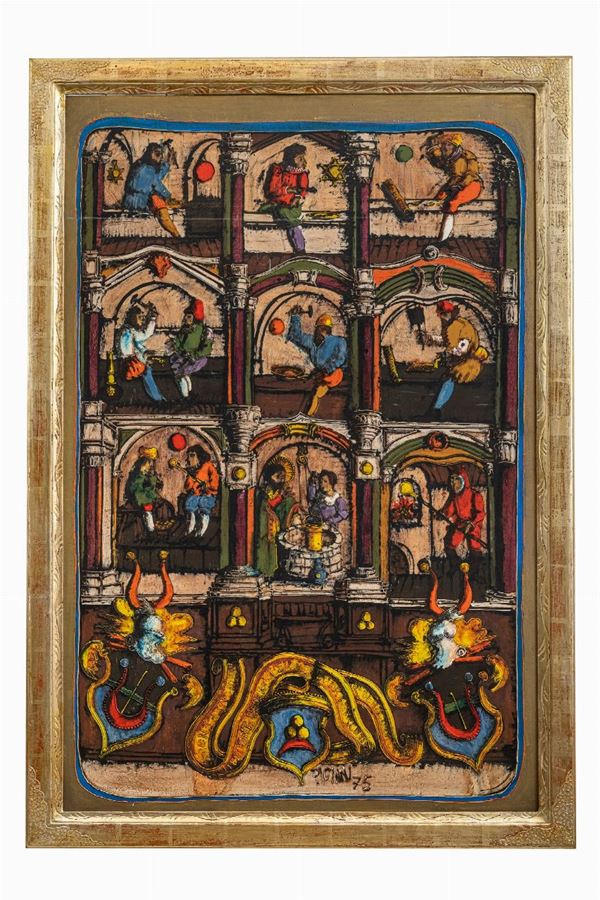 Gennaro Picinni - Allegoria dei mestieri