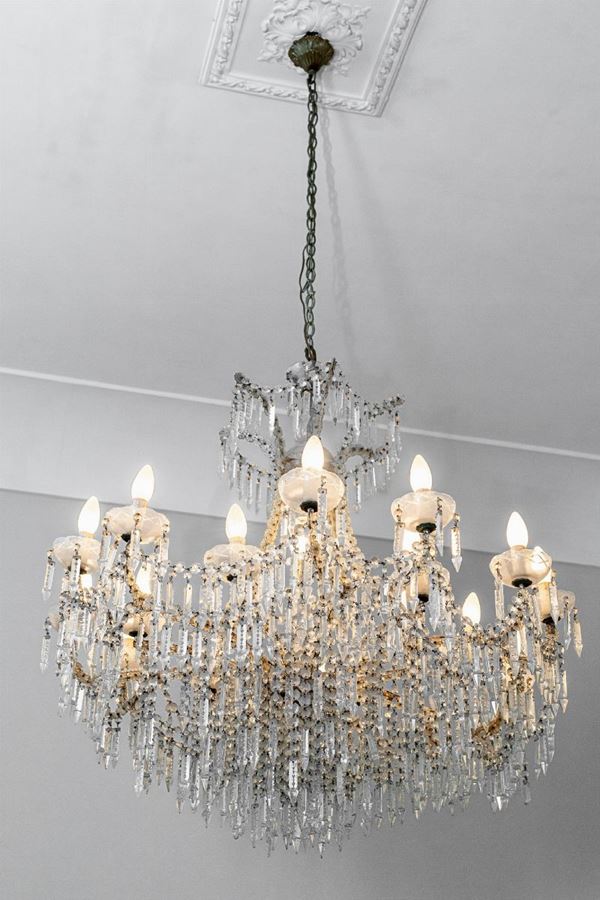 Lampadario a 18 braccia