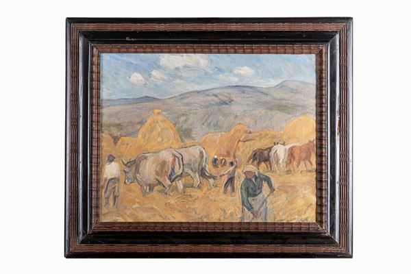Ferruccio Scattola - Lavoro nei campi