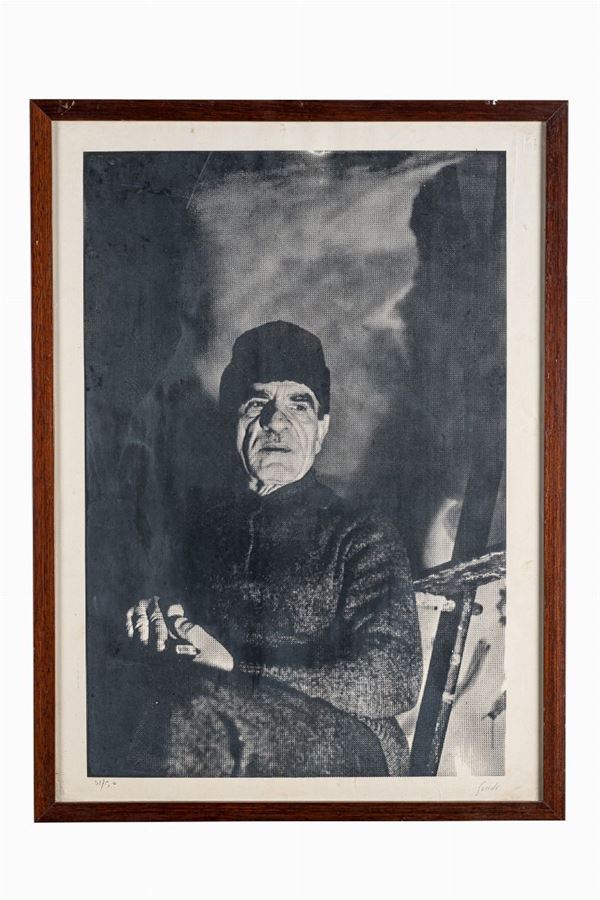 Virgilio Guidi (a firma di) - Photographic portrait of Virgilio Guidi
