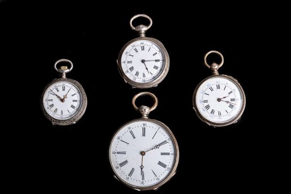 Lot of 4 pocket watches