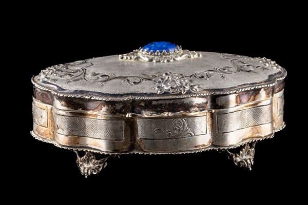 Scatolina in argento 800