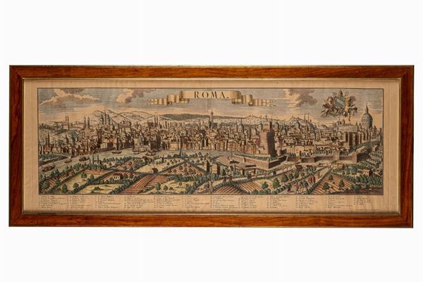 Bird&#39;s eye view of Rome