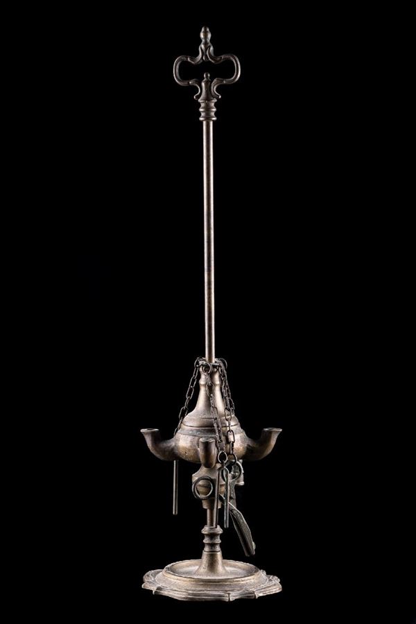 Florentine lamp with 4 lights