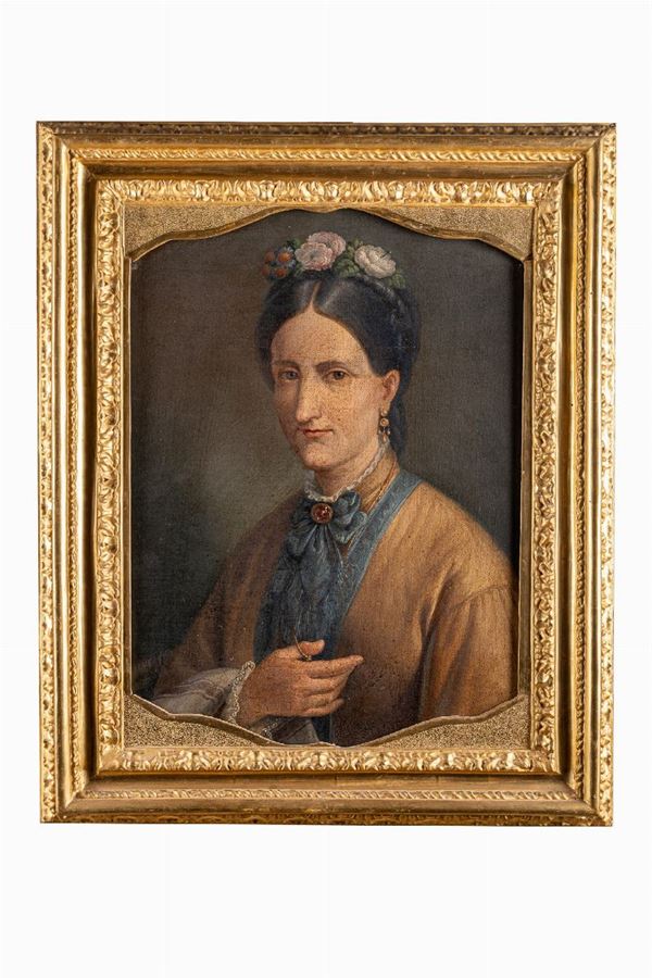 Eastern European painter of the 19th century - Female portrait