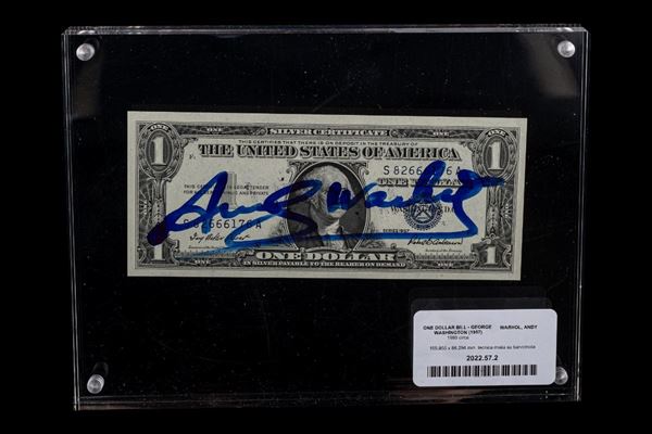 Andy Warhol - One Dollar Bill - George Washington (1957)
