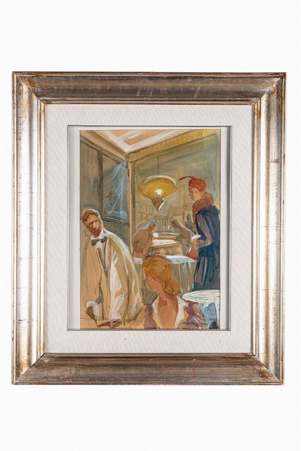 Marcello Dudovich - The bar