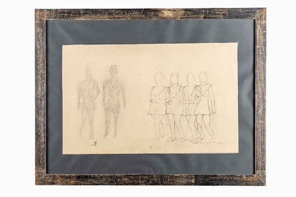 Renato Mambor - Study of figures