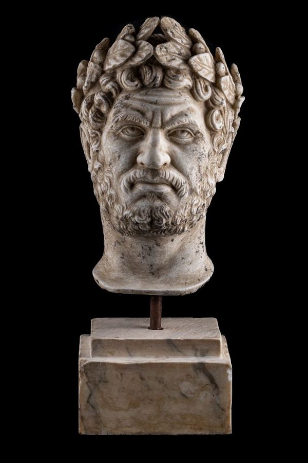 Head of Emperor Caracalla
