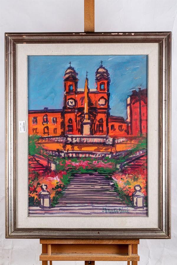 Giuseppe Bertolini - Piazza di Spagna