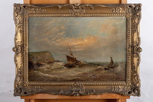 Stormy sea