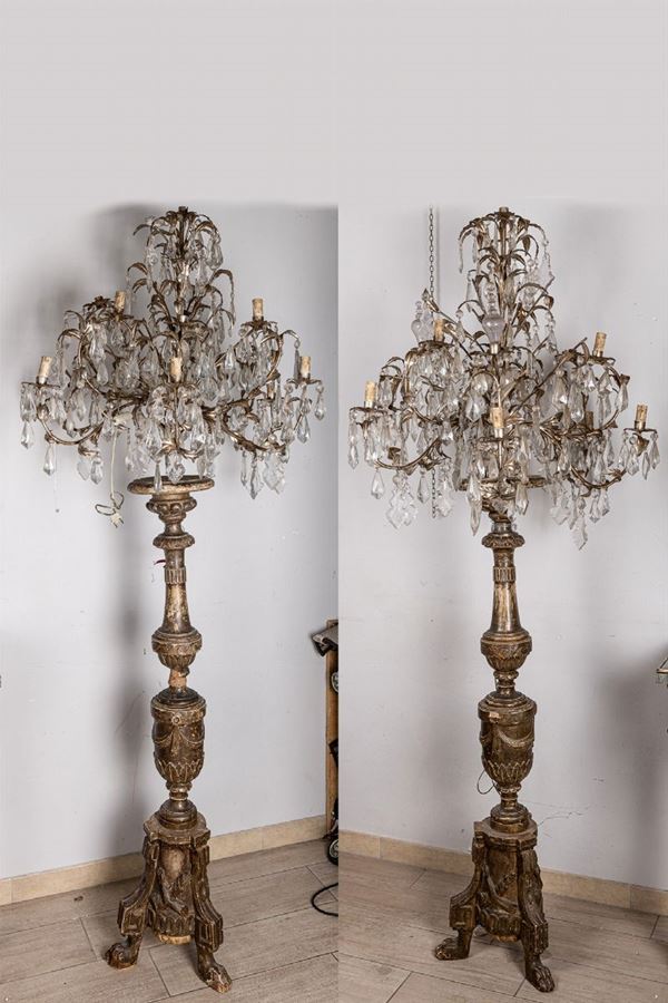 Pair of flambeaux