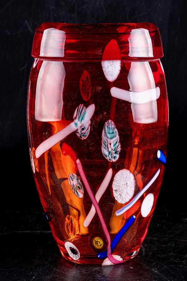Oval vase