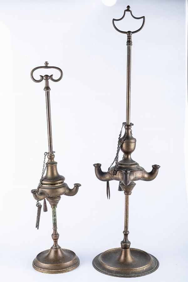 Pair of Florentine lanterns