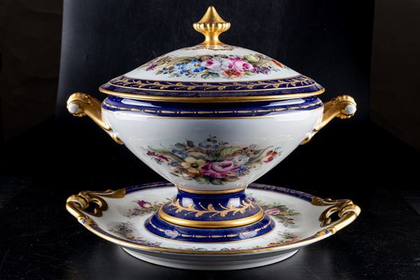 Limoges porcelain centerpiece