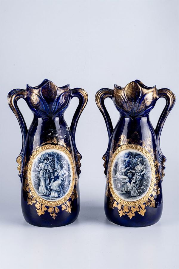 Pair of vases