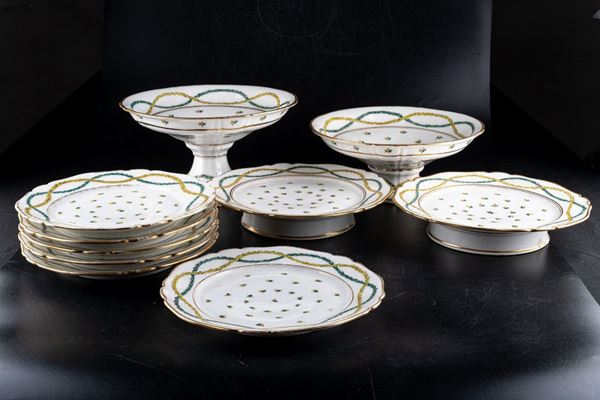 Dessert service
