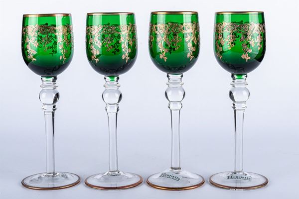 Lot of 4 glasses