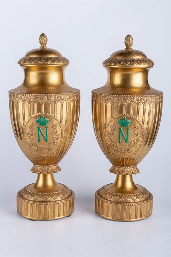 Pair of potiches