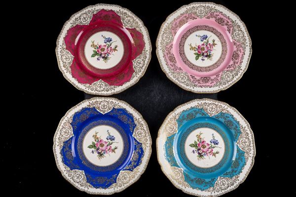 Lot of 4 plates