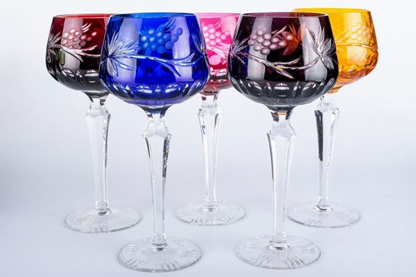 Lot of 5 glasses