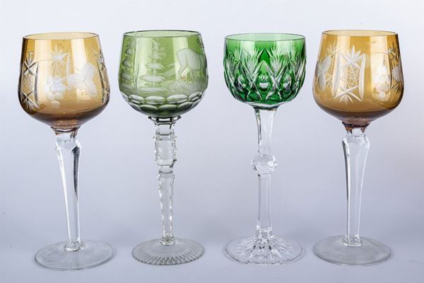 Lot of 4 glasses