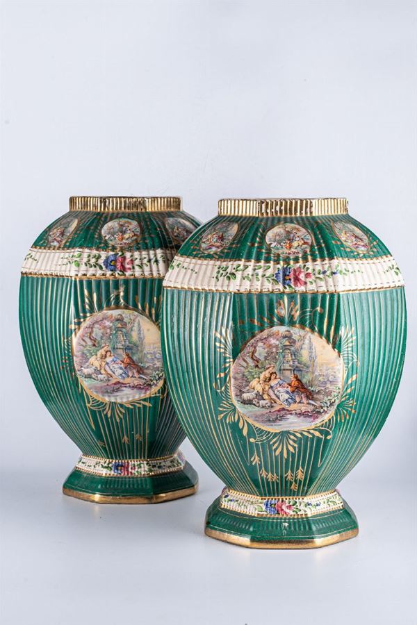Pair of potiches