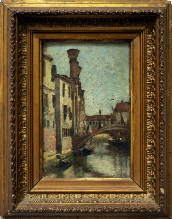 Antonio Salvetti - Scorcio veneziano