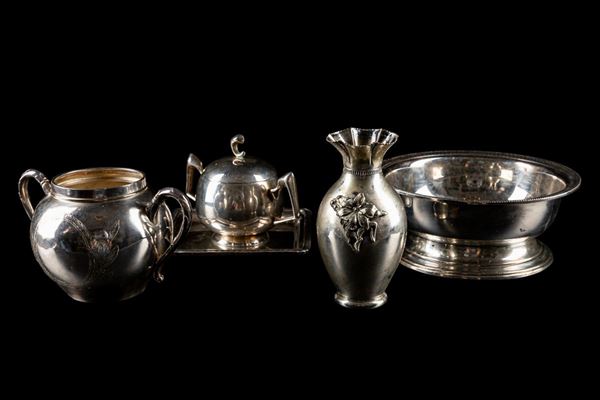 Lot of 5 silver items