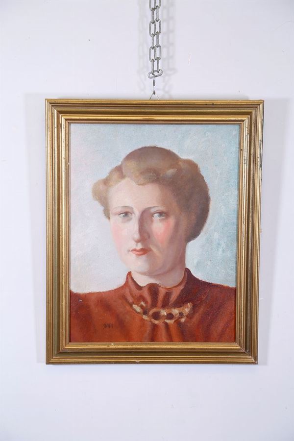 Virgilio Guidi (a firma di) - Female portrait