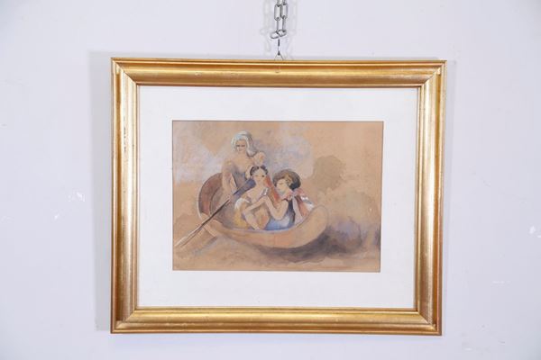 Marie Laurencin - Fanciulle in barca
