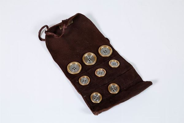 Bulgari gold buttons
