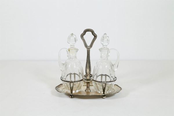 800/1000 silver vinegar bowl