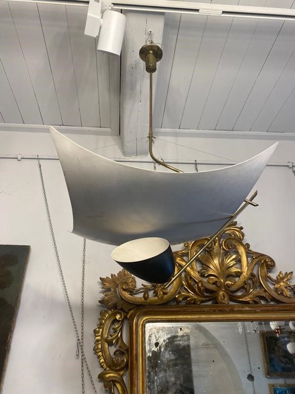 Angelo Lelli (per Arredo Luce) - Sail, mod. 12385