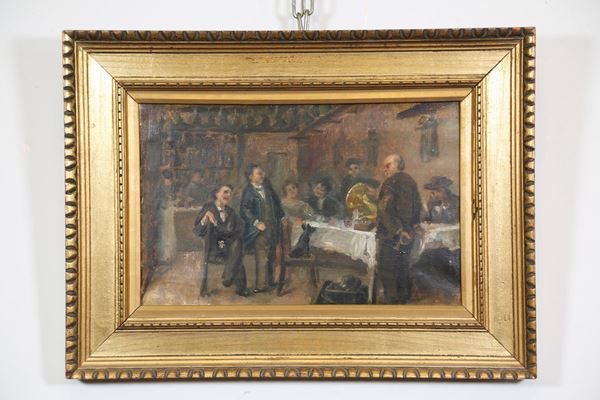 Giovanni Boldini - Interior of a tavern