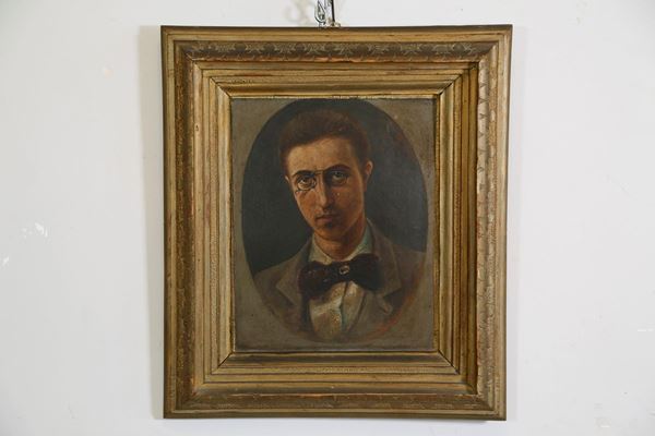 Half-length male portrait