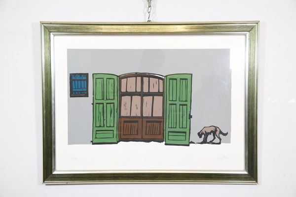 Enotrio Pugliese - Finestra con cane