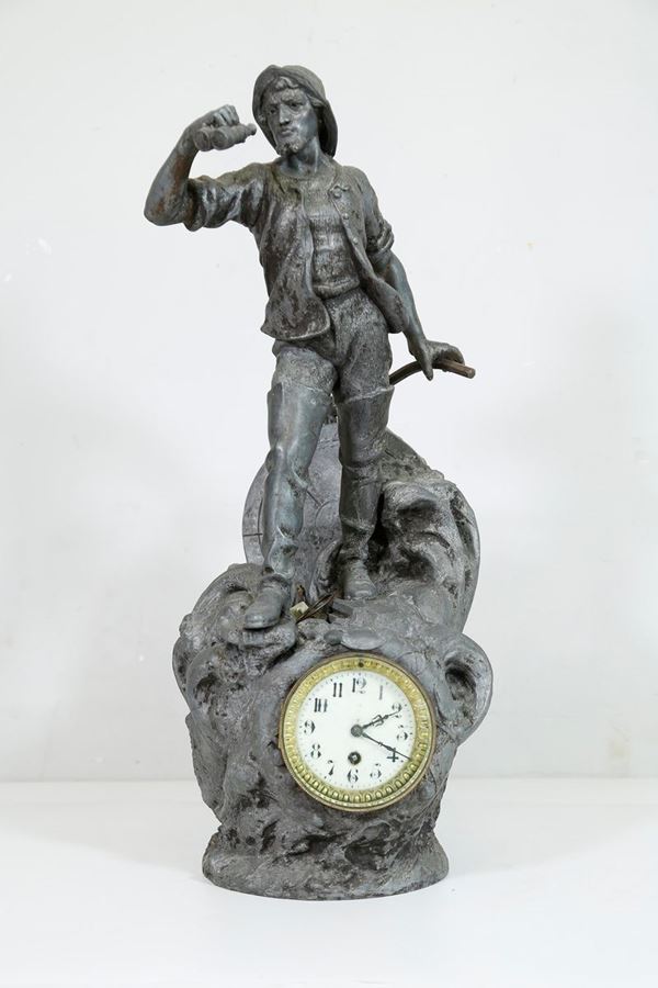 Marindio countertop clock  (France, early 20th century)  - Auction Fine art and furniture with a selection of old masters from a private collector - DAMS Casa d'Aste