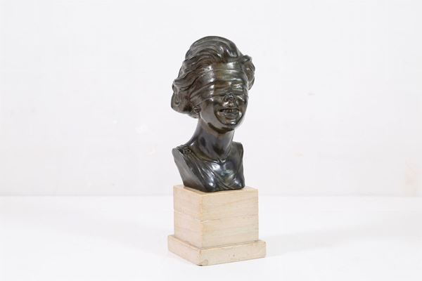 The blindfolded goddess  (Early 20th century)  - Auction Fine art and furniture with a selection of old masters from a private collector - DAMS Casa d'Aste