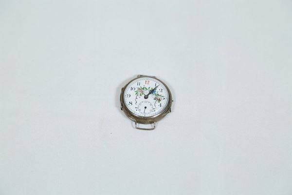Silver wristwatch