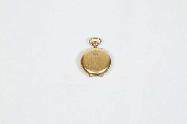 Pocket watch in 18kt gold