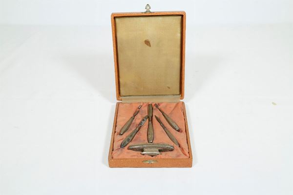 Silver manicure set