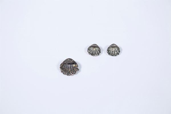 Parure in 835/1000 silver